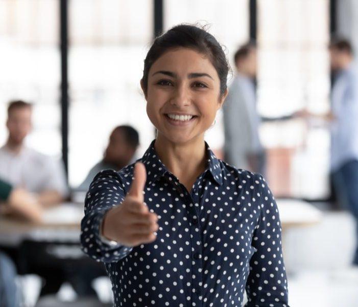 Viseul page notre mission : illustration recrutement humain et bienveillant