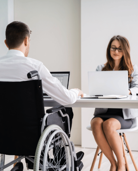 Visuel illustrant Le r&ocirc;le de l&rsquo;agence d&rsquo;int&eacute;rim pour le recrutement et handicap