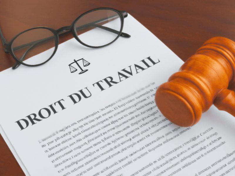 Visuel illustrant le droit du travail int&eacute;rim, CDD et CDI et handicap