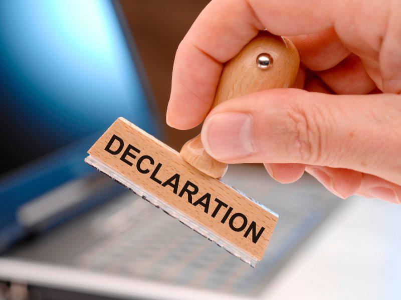 Réaliser une déclaration OETH