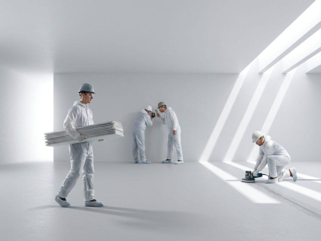 Etape de la Construction d'une salle blanche